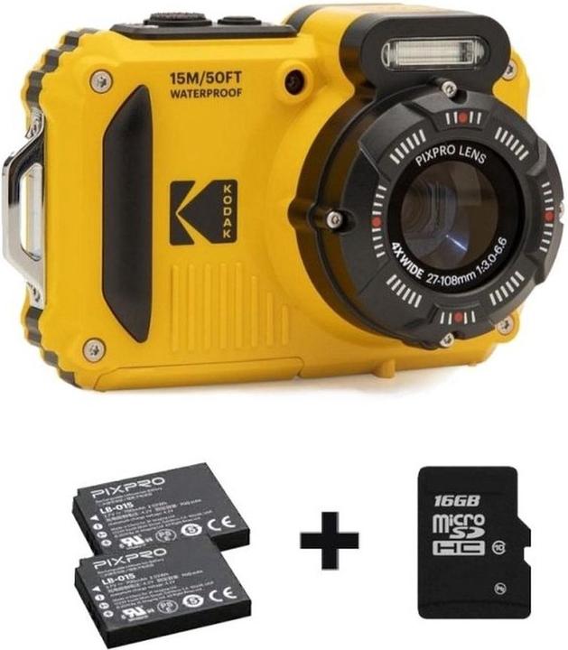 Produktbild Kodak WPZ2 Bundle (4.9 - 19.6 mm, 16.30 Mpx, 1/2,3'')