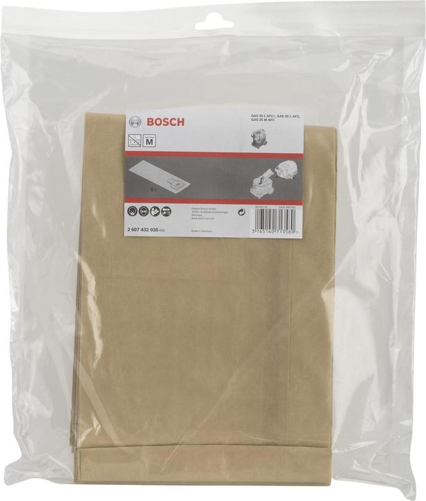 Actual product image Bosch Professional Zubehör Paper filter bag for GAS 35 L AFC GL SFC+ GAS 35 M AFC