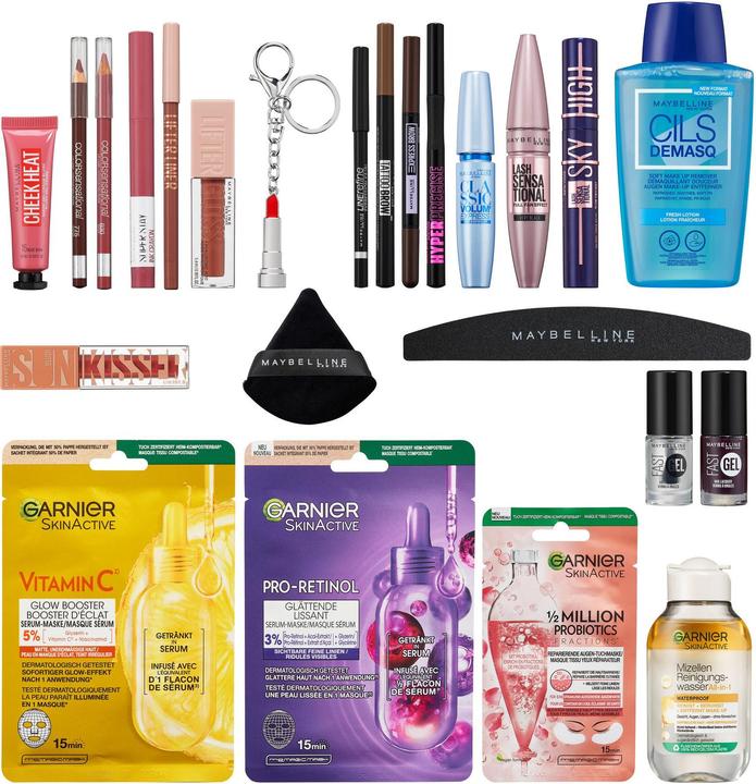 Actual product image Maybelline New York 2025 Advent calendar 24-door