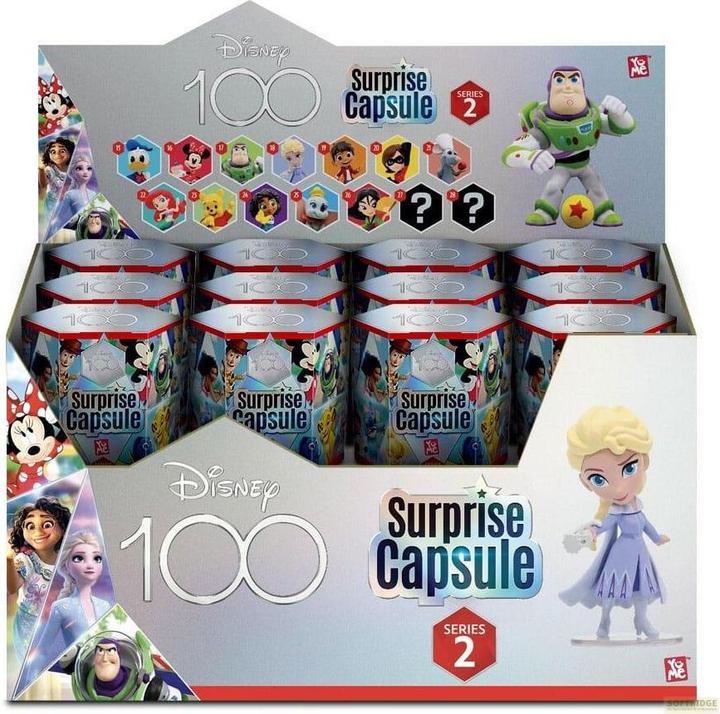 Produktbild YuMe Disney: 100th Anniversary Series 2 - Value Edition Suprise Capsules Display (24)