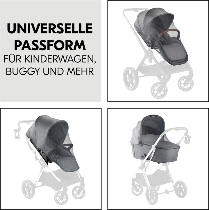 Produktbild Hauck Pushchair Mosquito Net Grey