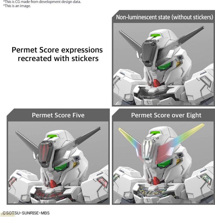Actual product image Bandai Silhouette Gundam Calibarn