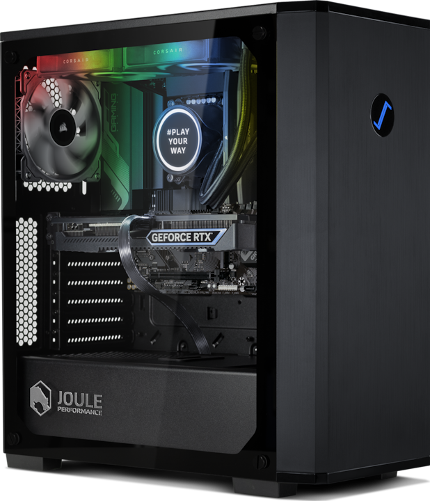 Actual product image Joule Performance Gaming PC RTX5070 R7 32GB 2TB L1135104 (32 GB, 2000 GB, GeForce RTX 5070)