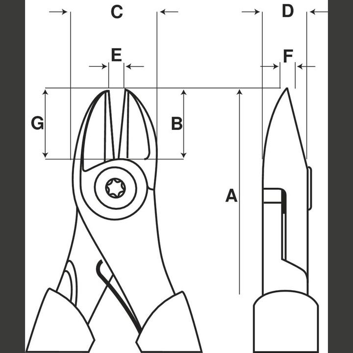 Productafbeelding Bahco Zijsnijders (180 mm)
