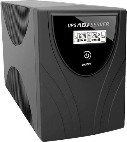 Actual product image ADJ Ups 1 Kva Desktop Line Int.Server Series 2*Iec+1*Iec Prot.Bk (670 W, Line-interactive UPS)