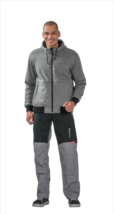 Immagine prodotto Planam Felpa con cappuccio Iceland grigio XXXL 4XL (4XL)