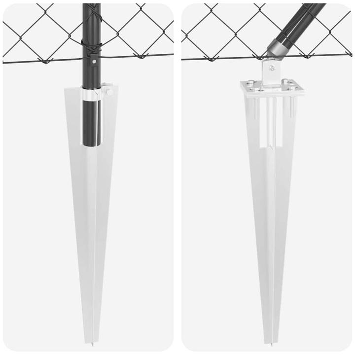 Actual product image vidaXL Zaunpfosten