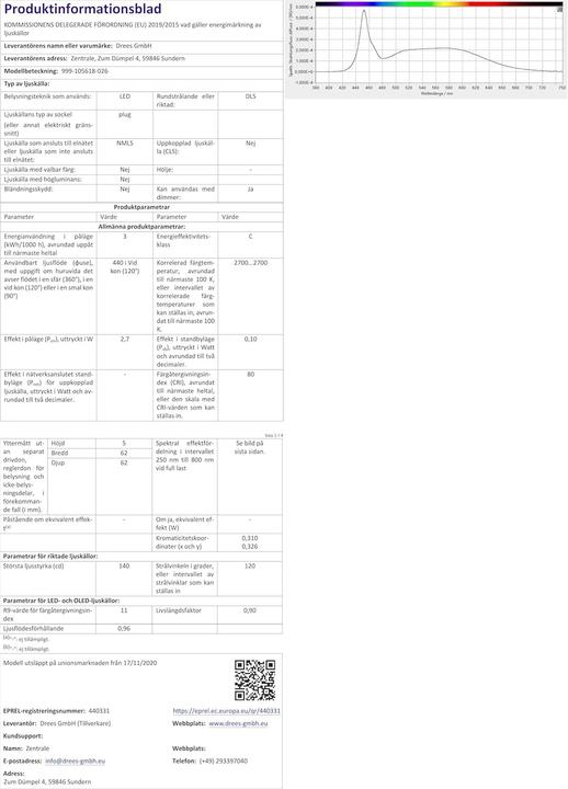Productafbeelding Emco LED Cosmeticaspiegel 5-voudig rond chroom