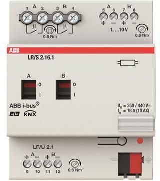 Actual product image Busch-Jaeger LR/S 2.16.1 LR/S 2.16.1 Light controller/switching dimming actuator (Dimming actuator)