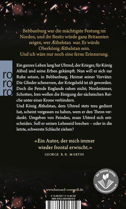 Produktbild Der Herr der Schlacht (Deutsch, Bernard Cornwell, 2021)