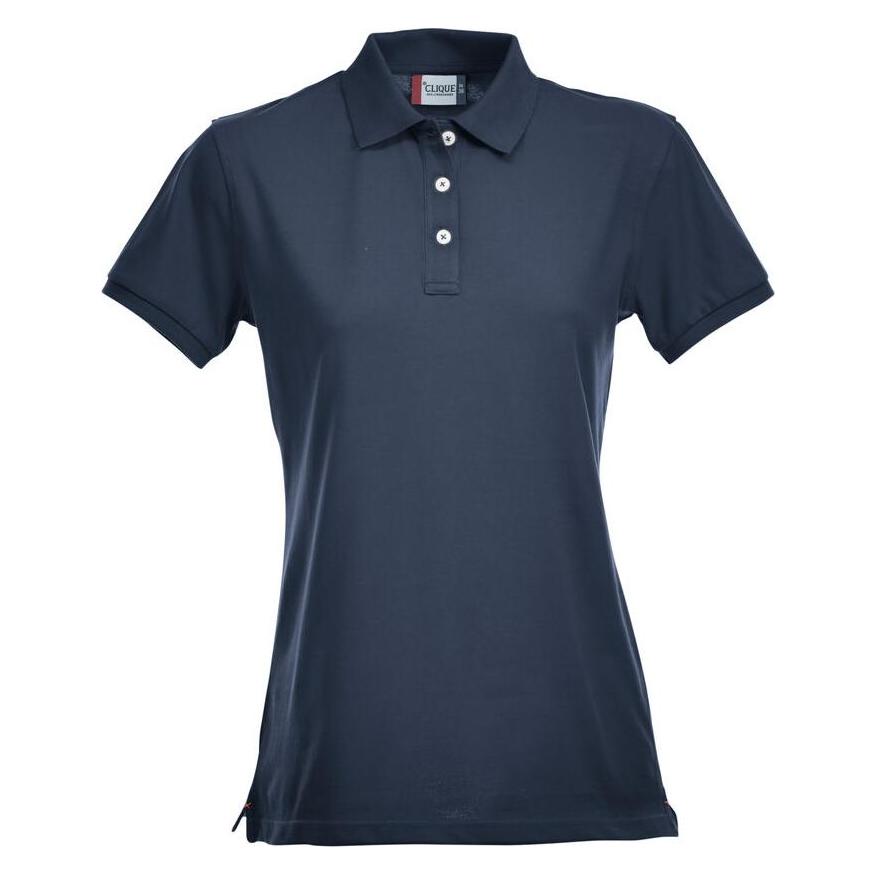 Clique, Damen, Shirts, Stretch Premium Polo Women, Blau, (Xxl)