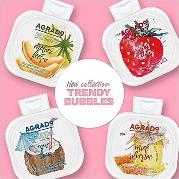 Agrado Coco Loco Trendy Bubbles Fruit Collection PH Neutral Bath and Shower Gel 750ml (750 ml)