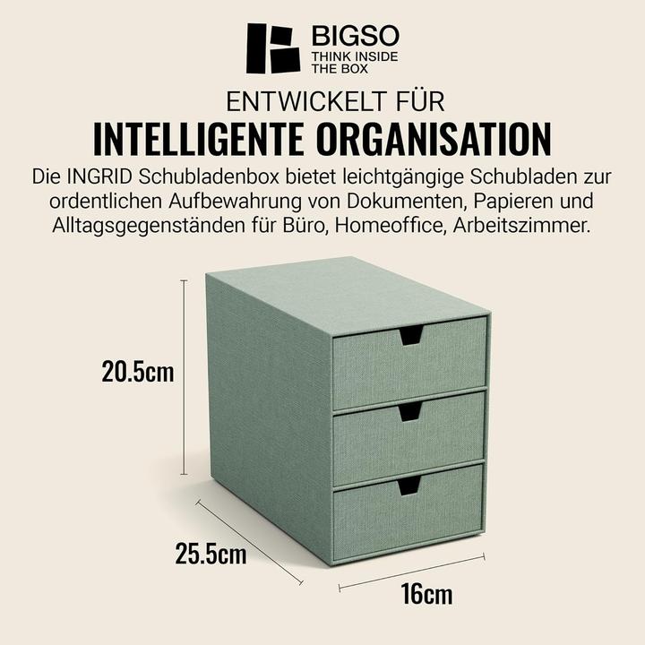 Produktbild Bigso Schubladenbox Ingrid