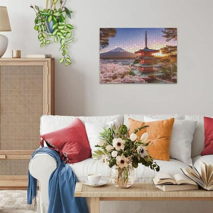 Actual product image Ravensburger Cerisiers en fleurs du Mont Fuji (1000 pieces)