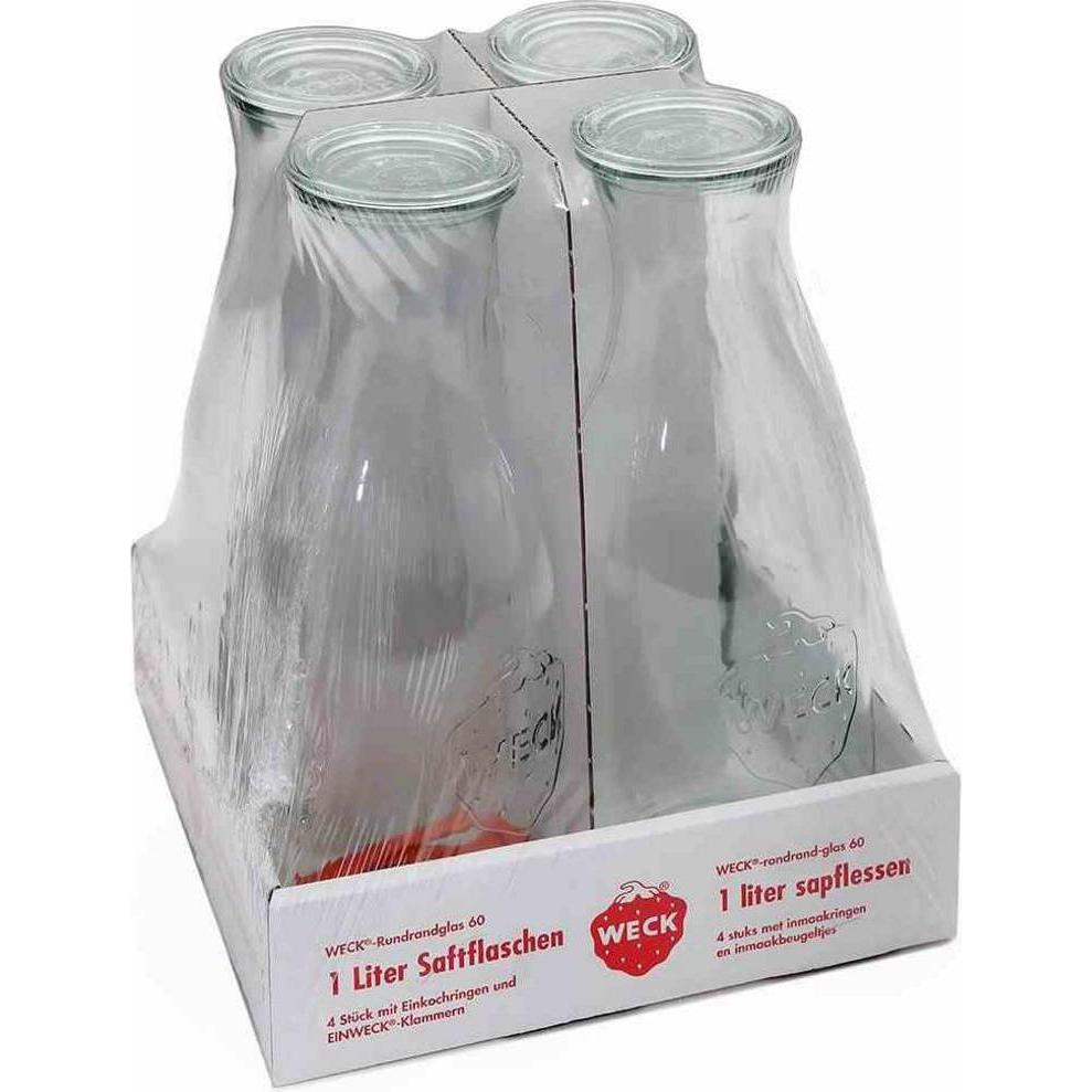 Weck Saftflasche (4 Stk., 1.06 l) (4T-766)