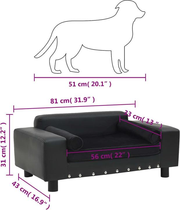 Immagine prodotto vidaXL Hundesofa (Cane)