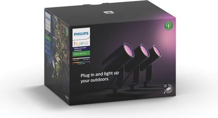 Image du produit Philips Hue Lily Basic Set (DE Connecteur) (640 lm, IP65)