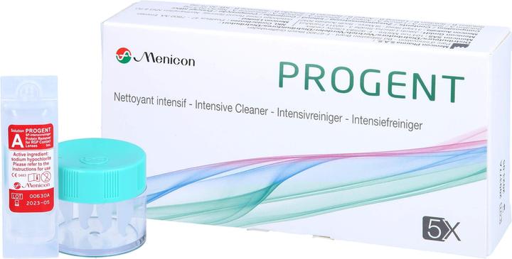 Image du produit Menicon Progent (Entretien des lentilles dures, 5 ml)