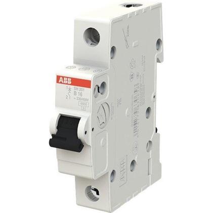 ABB SH201-B 16 MINICIRCUITBREAKER (2CDS211001R0165 SH201-B16)