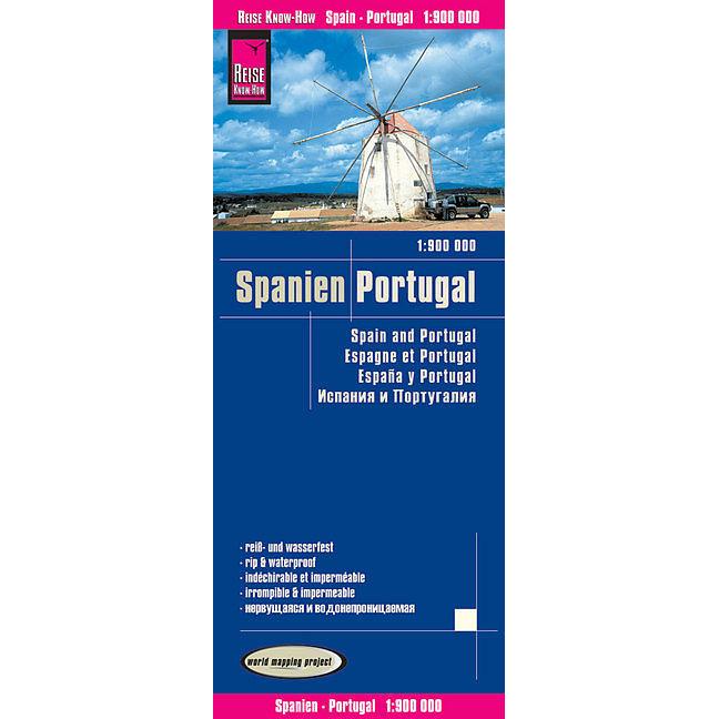 Thumbnail - Spanien, Portugal 900000, Landkarte