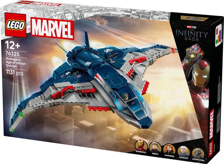 Actual product image LEGO Avengers: Age of Ultron Quinjet (76325, LEGO Marvel)