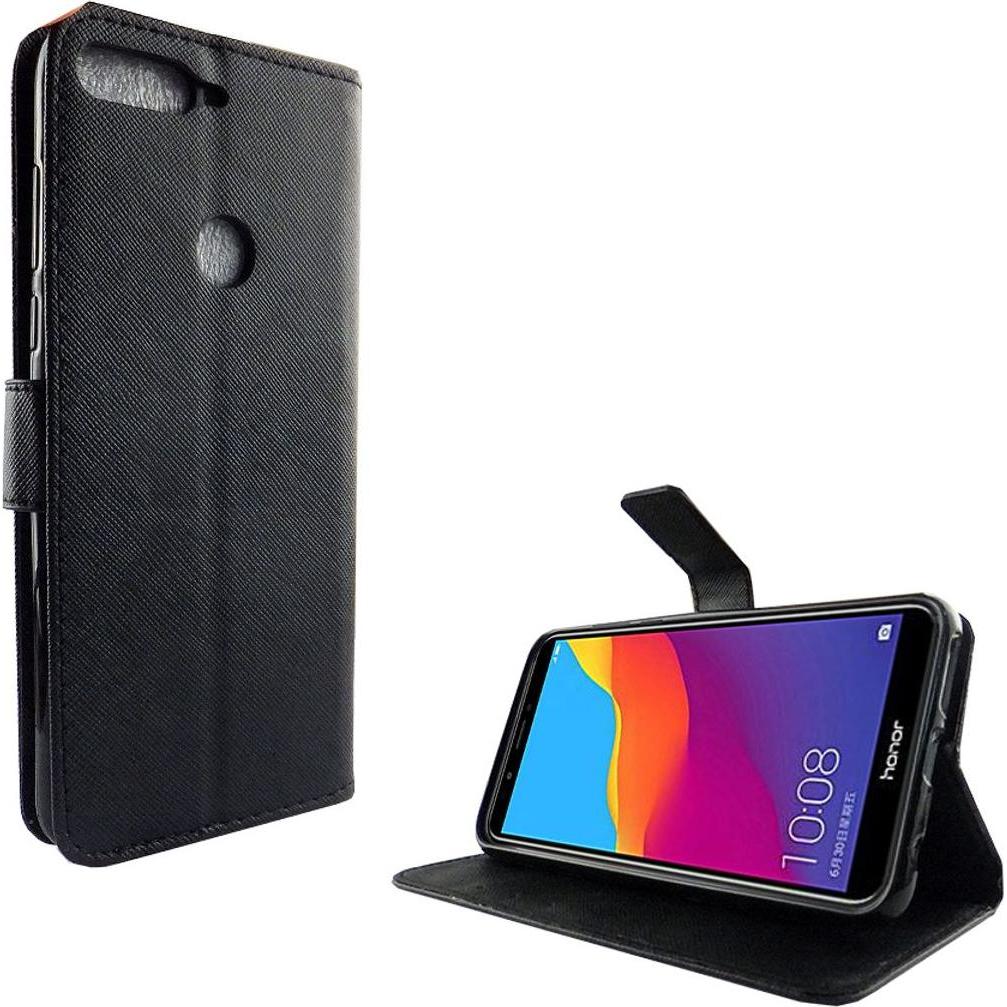 König Design Hülle Handy Schutz für Huawei Honor 7C Case Cover Tasche Wallet Etui Handyhülle (Honor 7c), Smartphone Hüll...