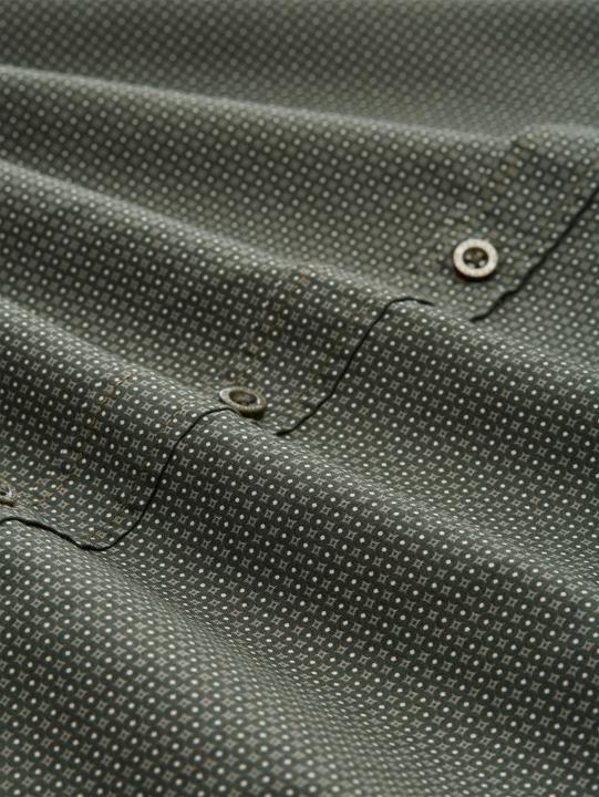 Produktbild Tom Tailor Fitted Kurzarmhemd mit Muster (L, S)