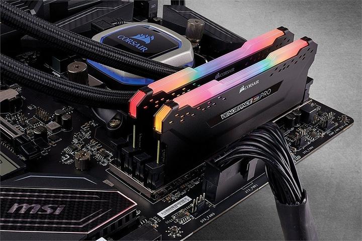 Actual product image Corsair Vengeance RGB Pro SL (4 x 16GB, 3600 MHz, DDR4-RAM, DIMM)