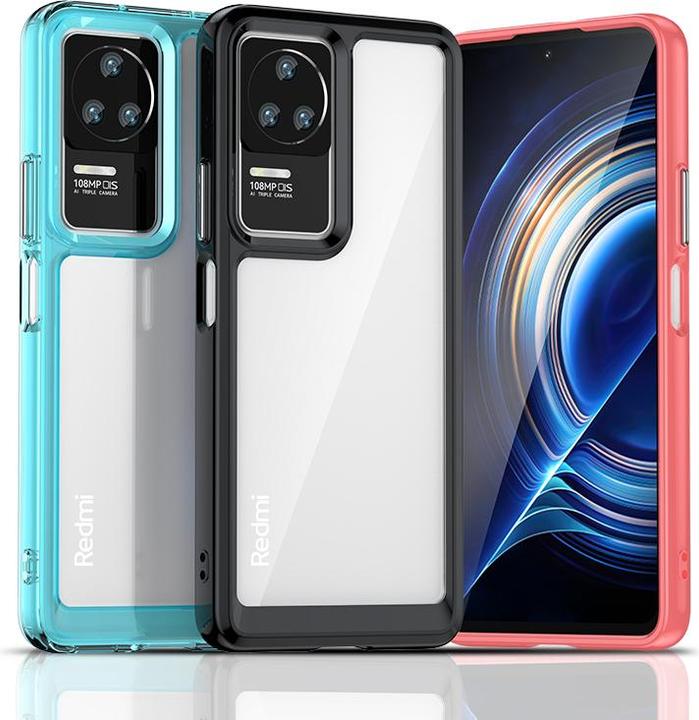 Produktbild Hurtel Weltraumhülle für Xiaomi Poco F4 5G Hülle mit flexiblem Rahmen schwarz (Xiaomi Poco  M4 5G)