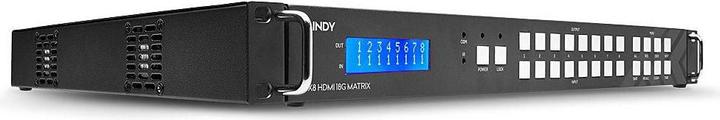Lindy 8x8 HDMI 18G Matrix with Video Wall Scaling