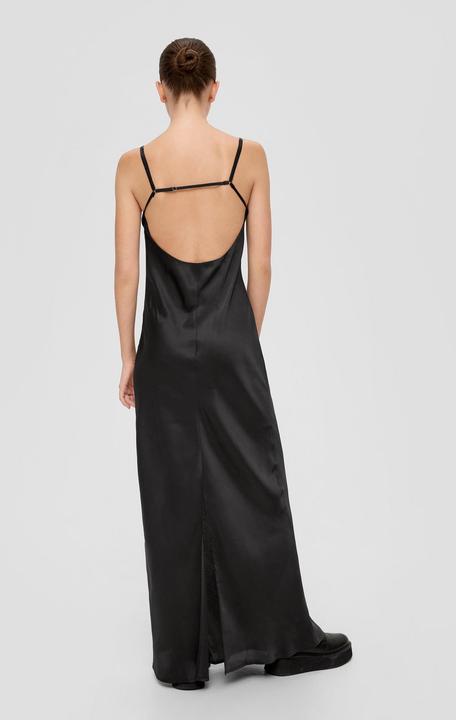 Image du produit S.Oliver Kleid Satinkleid mit Kunstlederdetail | QS x ELIF (42)