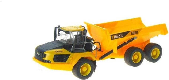 Actual product image Toys Paweł Wojda Für den Transport der Bauarbeiten wurde ein knickgelenkter Muldenkipper eingesetzt