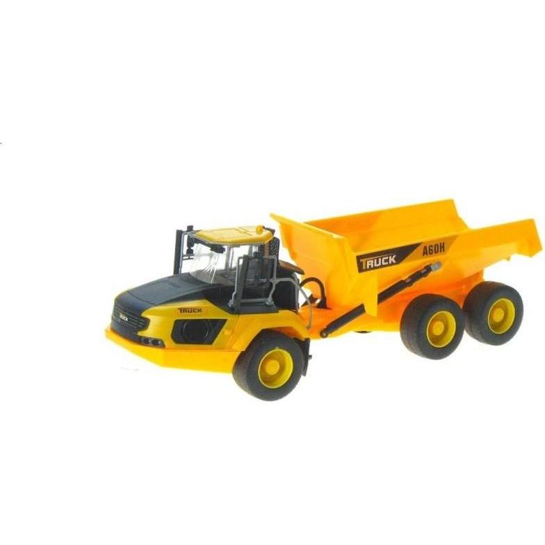 Toys Paweł Wojda Für den Transport der Bauarbeiten wurde ein knickgelenkter Muldenkipper eingesetzt