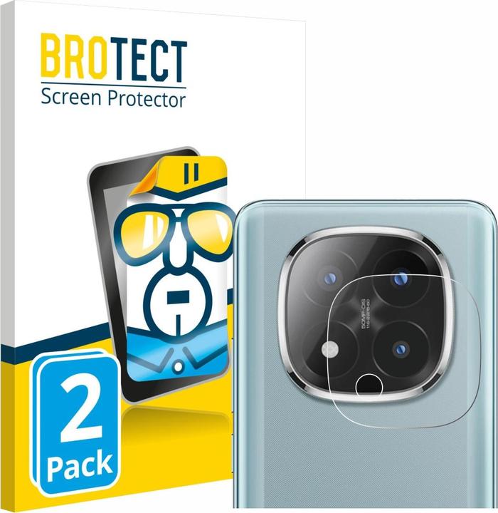 Actual product image BROTECT Screen Protector Clear (2 pcs., Xiaomi Redmi Note 14 Pro 5G)