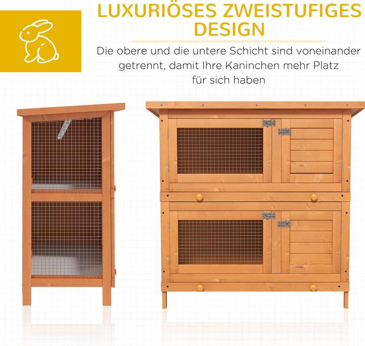 Produktbild PawHut Kleintierstall