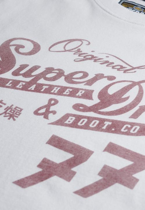 Produktbild Superdry Leather & Boot Co Script T-Shirt (L)