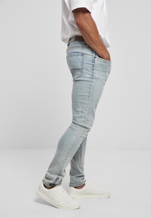 Actual product image Urban Classics Slim Fit Zip Jeans (W33/L32)