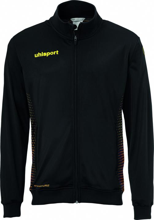 Fluorescent green, Black