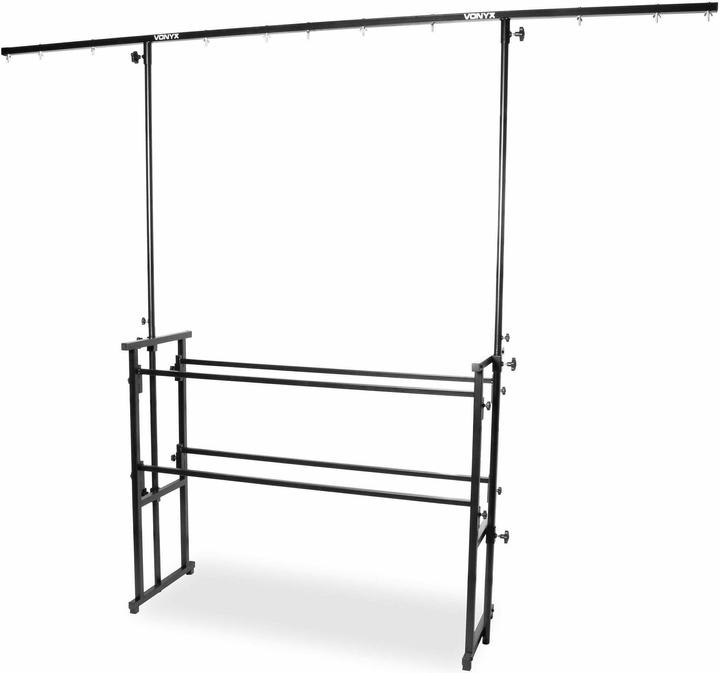 Vonyx DJ Booth Stand DB7 Black