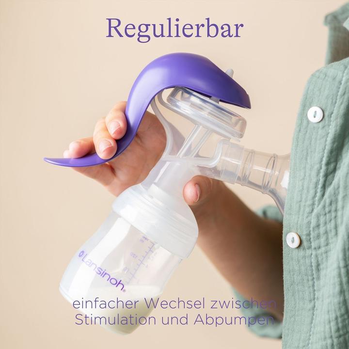 Actual product image Lansinoh Handmilchpumpe
