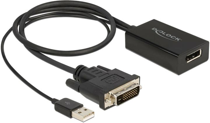 Produktbild Delock Adapter DVI-D - DisplayPort (DVI, 50 cm)
