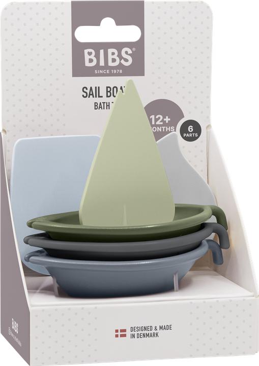 Image du produit Bibs Sail Boats Blue Mix