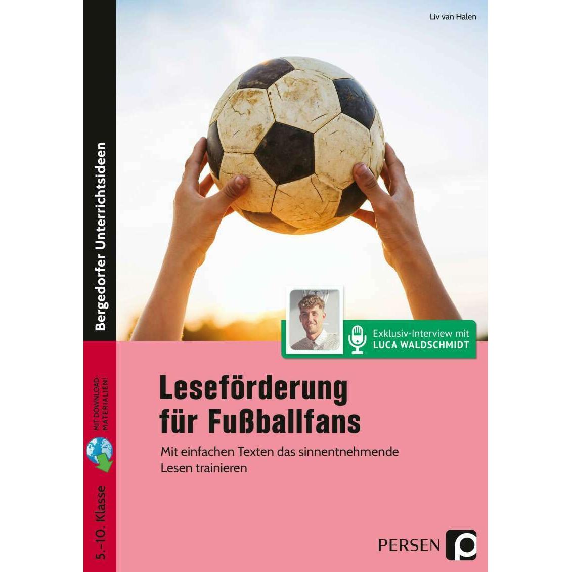Leseförderung für Fussballfans, Schulbücher von Liv van Halen