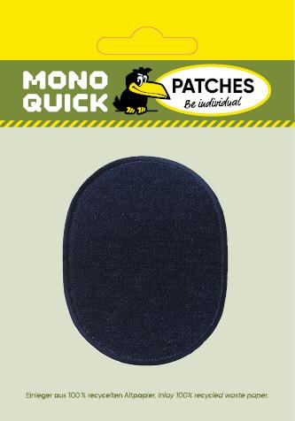 Produktbild Mono Quick Jeansflick oval 2 Stk. (2 x)