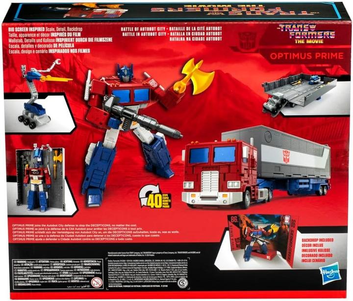 Produktbild Hasbro The Transformers: The Movie Generations Studio Series Commander Class Actionfigur Optimus Prime 18 c