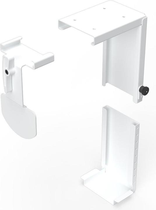 Produktbild BMB Beschläge BMB SMALL Click CPU Halterung klein, Metall, Weiss matt