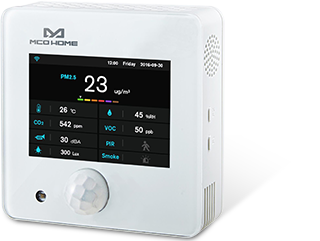 Actual product image MCO Home Multi sensor with 9 functions