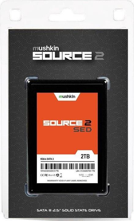 Produktbild Mushkin SSD 2TB 515/560 Source 2 SA3 MSK (2000 GB, 2.5")