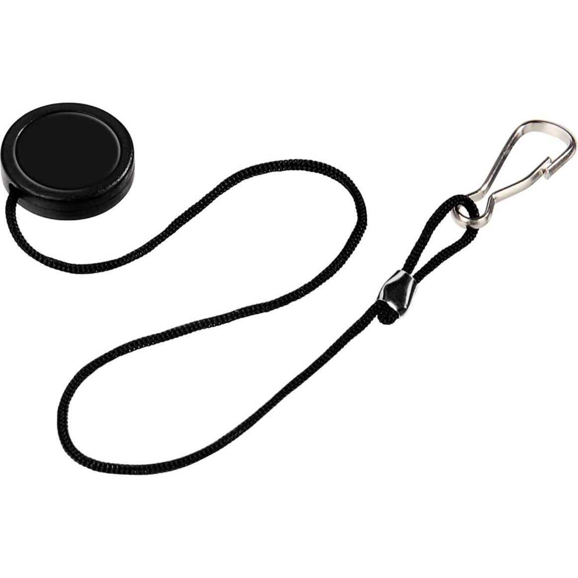 Hama Halter für Objektivdeckel, Objektivdeckel, Schwarz