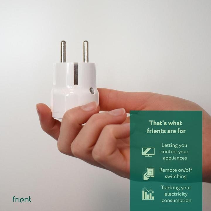 Produktbild Frient FRIZSPLZB-141 - Smart Plug Mini 2 (Type F) - Schuko (Zigbee)